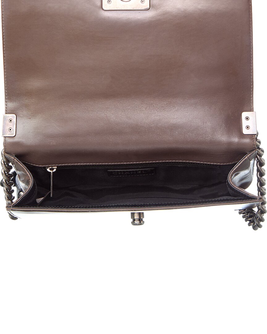 Chanel Dark Brown Caviar Leather Shoulder Bag (Authentic Pre-Loved)