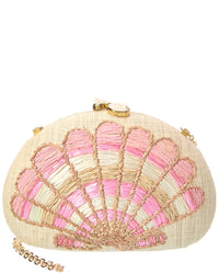 Rafé Berna Straw Clutch