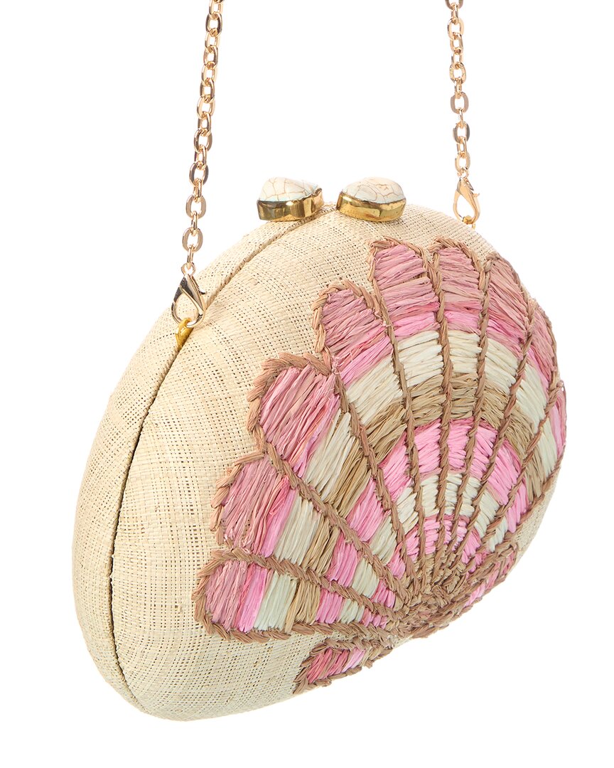 Rafé Berna Straw Clutch