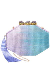 Rafé Sofia Straw Clutch
