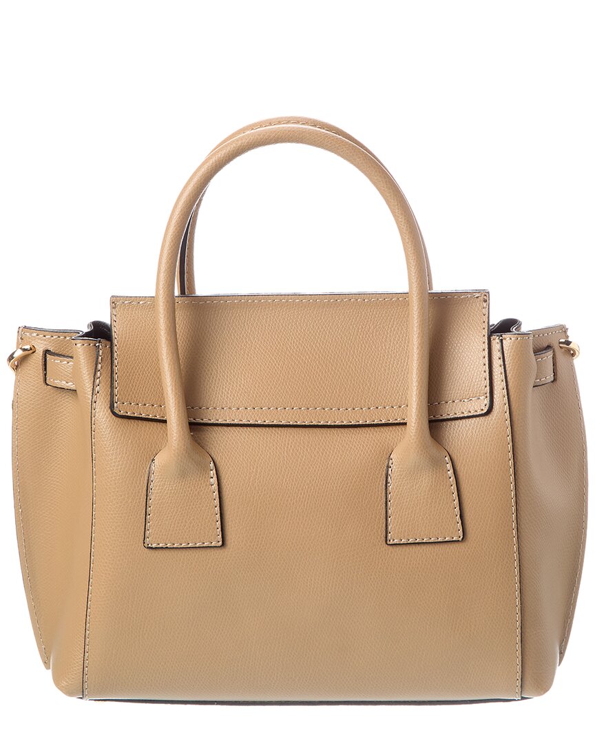 Italian Leather Top Handle Tote