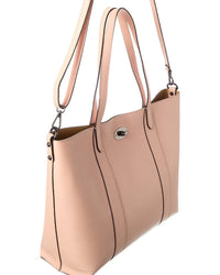 Italian Leather Top Handle Tote