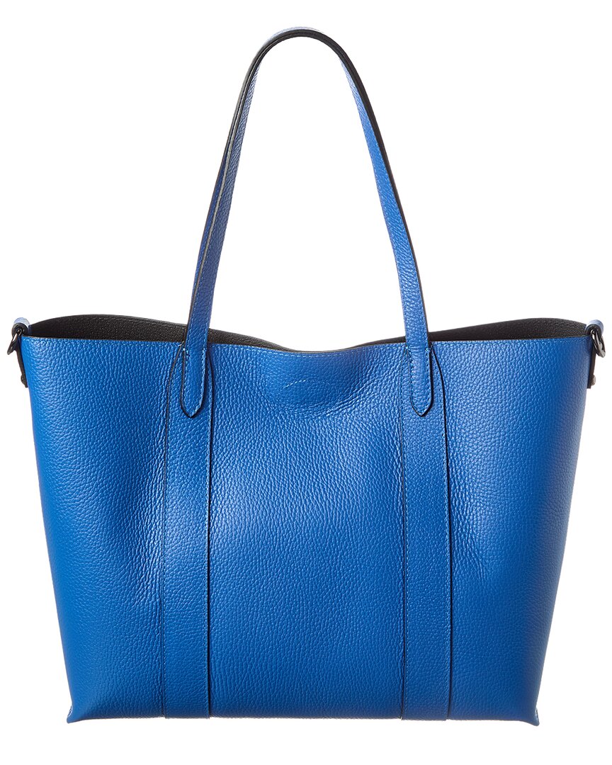 Italian Leather Top Handle Tote