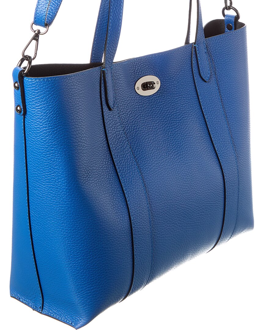 Italian Leather Top Handle Tote