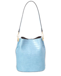 Italian Leather Bucket Bag