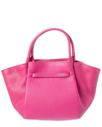 Italian Leather Top Handle Tote