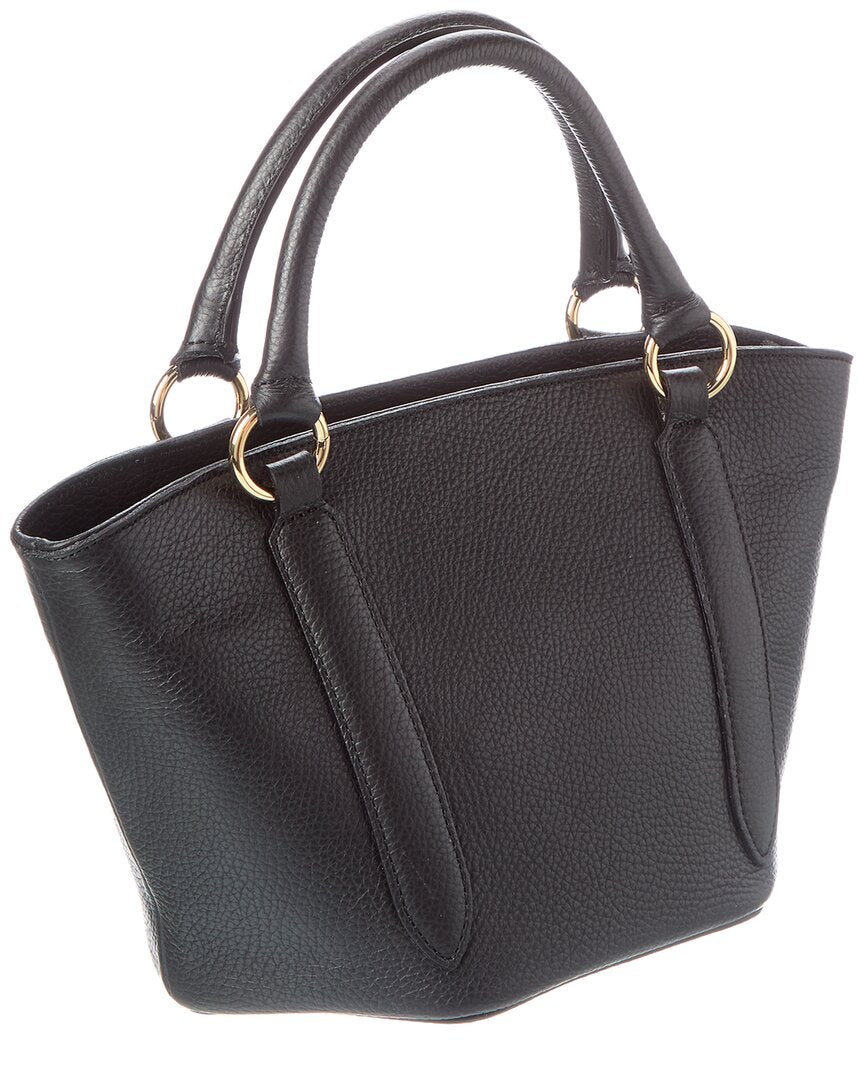 Italian Leather Italian Leather Top Handle Tote