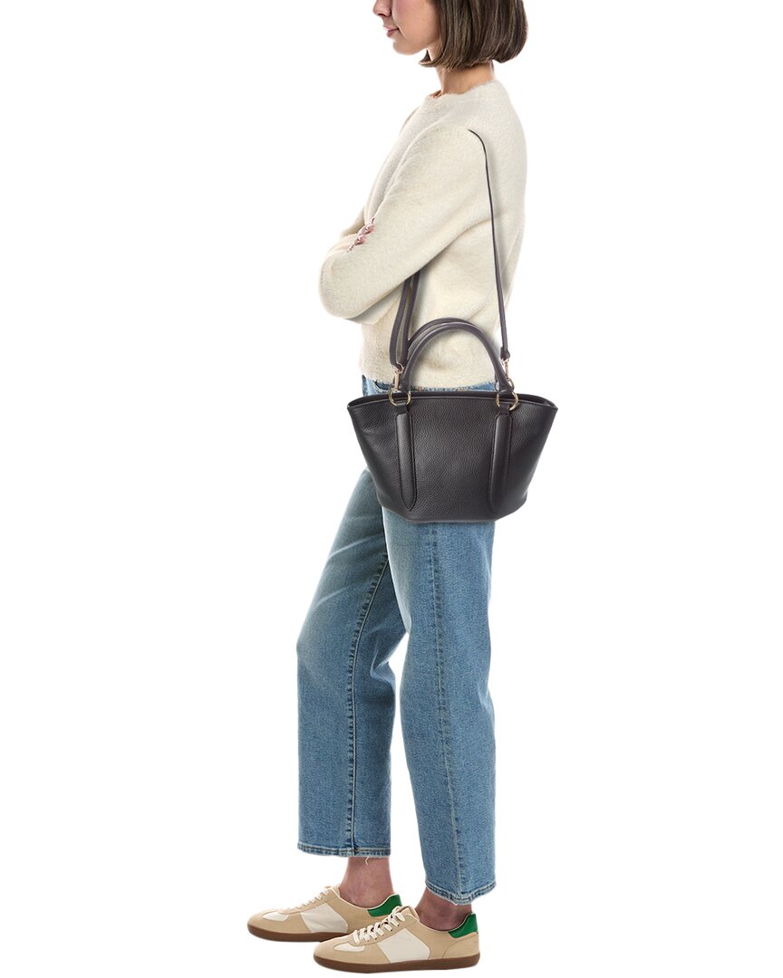 Italian Leather Italian Leather Top Handle Tote