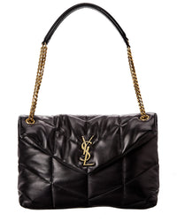 Saint Laurent Loulou Puffer Medium Leather Shoulder Bag