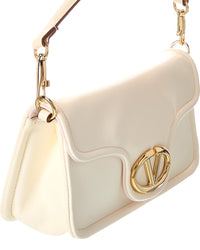 Valentino Vlogo Signature Leather Shoulder Bag
