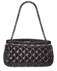 Valentino Rockstud Quilted Leather Shoulder Bag