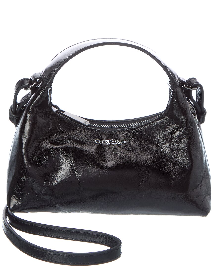 Off-White™ Off-White Arcade Leather Hobo Bag