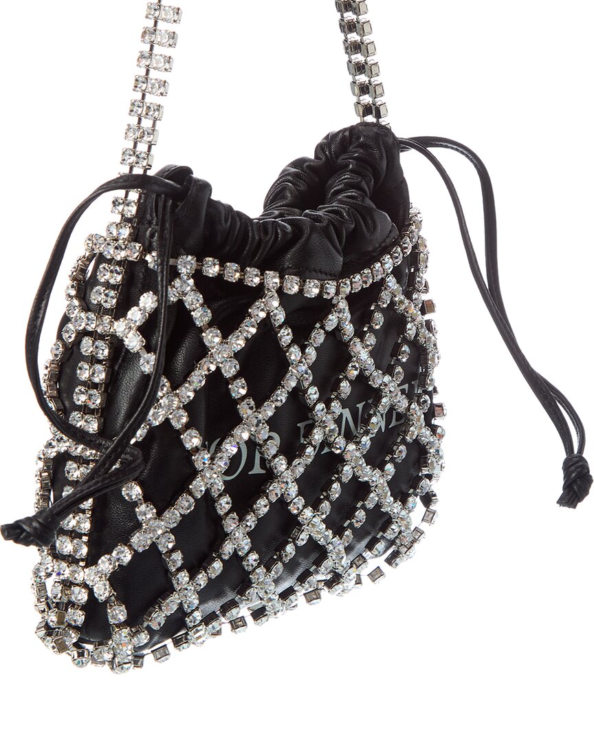 Off-White™ Off-White Leather & Crystal Shoulder Bag