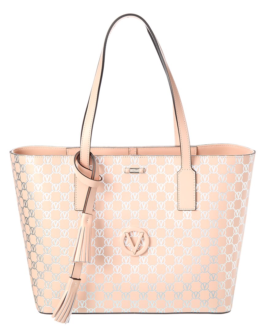 Valentino By Mario Valentino Soho Monogram Leather Tote
