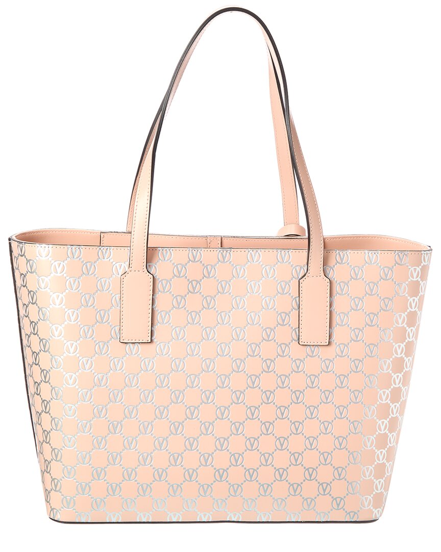 Valentino By Mario Valentino Soho Monogram Leather Tote