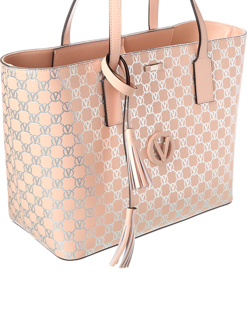 Valentino By Mario Valentino Soho Monogram Leather Tote