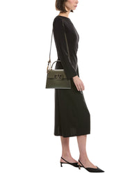 Valentino Valentino Vsling Leather Shoulder Bag