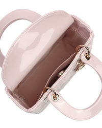 Tiffany & Fred Paris Tiffany & Fred Paris Mini Quilted Patent Satchel