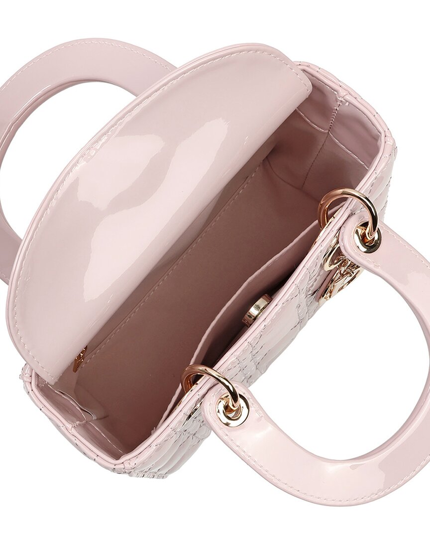 Tiffany & Fred Paris Tiffany & Fred Paris Mini Quilted Patent Satchel
