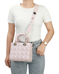 Tiffany & Fred Paris Tiffany & Fred Paris Mini Quilted Patent Satchel