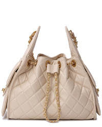 Tiffany & Fred Paris Quilted Leather Shoulder Bag