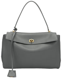Tiffany & Fred Paris Large Smooth Leather Tote