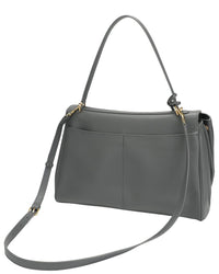Tiffany & Fred Paris Large Smooth Leather Tote