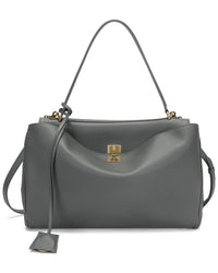 Tiffany & Fred Paris Large Smooth Leather Tote