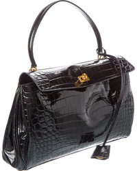 Tiffany & Fred Paris Large Smooth Leather Tote