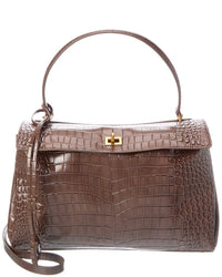 Tiffany & Fred Paris Large Smooth Leather Tote