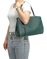 Tiffany & Fred Paris Tiffany & Fred Paris Large Smooth Leather Tote