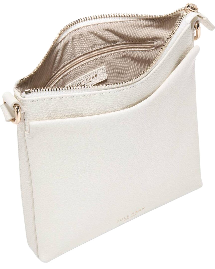極美品　COLE HAAN オープンウィーブ レザーワンハンドルバッグ 白 Cole Haan Emily Leather Crossbody – Bluefly