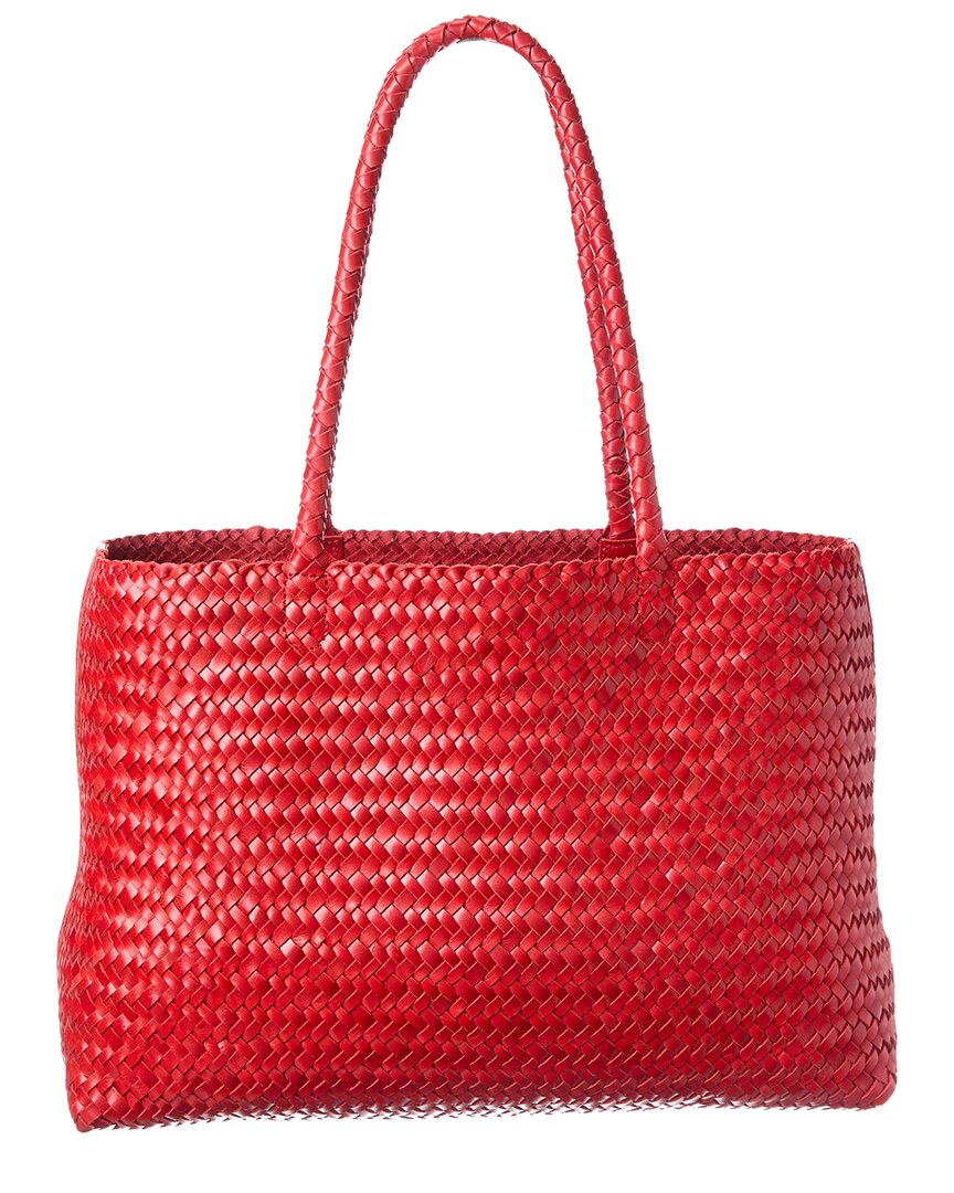 Madewell Handwoven Leather Tote