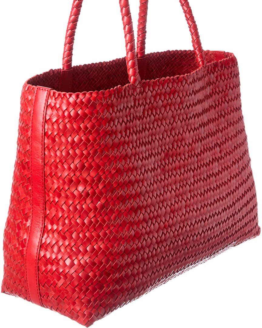 Madewell Handwoven Leather Tote