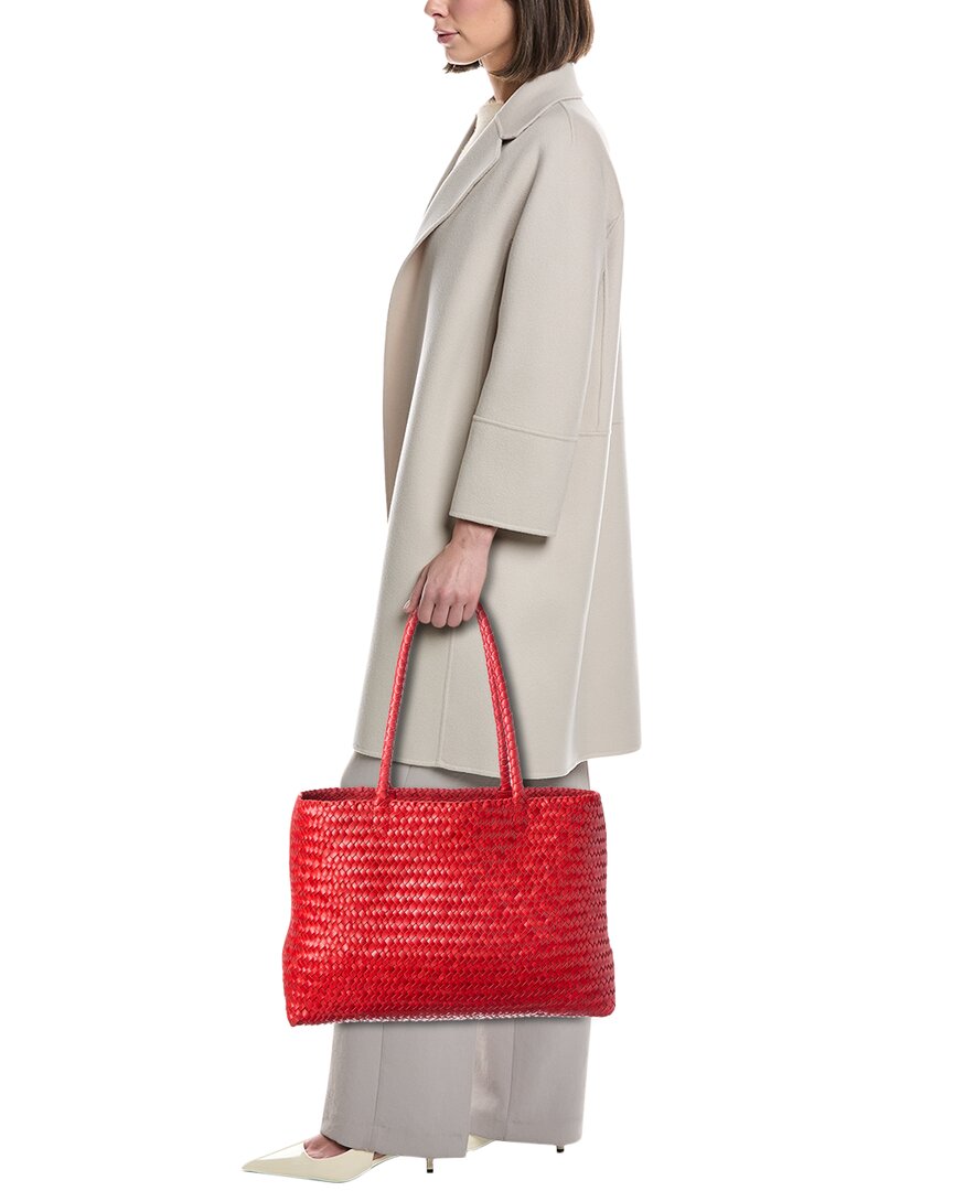 Madewell Handwoven Leather Tote