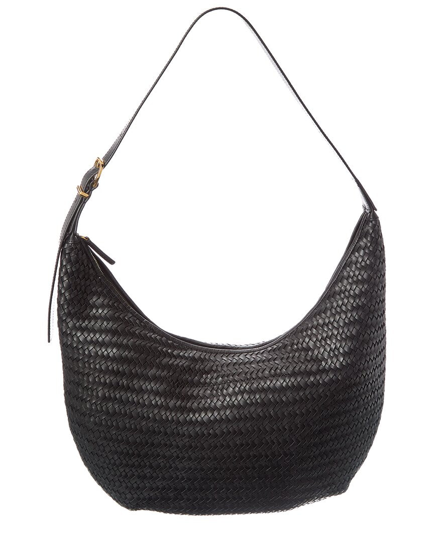 Madewell Essentials Curve Handwoven Shoulder Bag