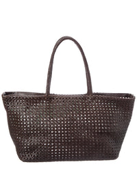 Madewell Large Leather Caning Tote