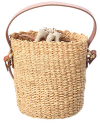 Madewell Mini Straw Basket Bag