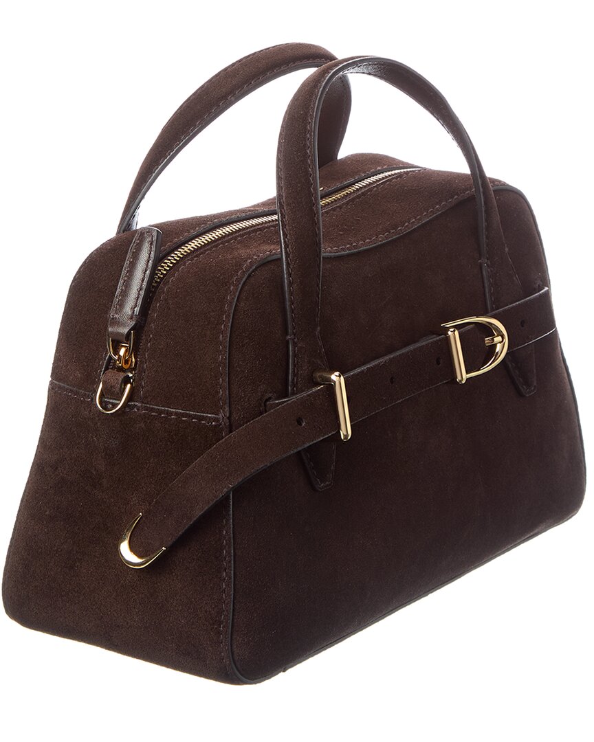 Madewell Soft Grain Suede Belted Satchel