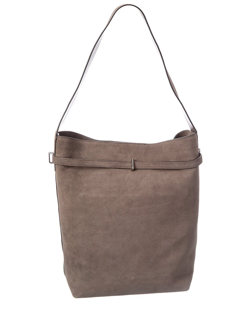 Madewell Suede Belted Essentials Bucket Tote