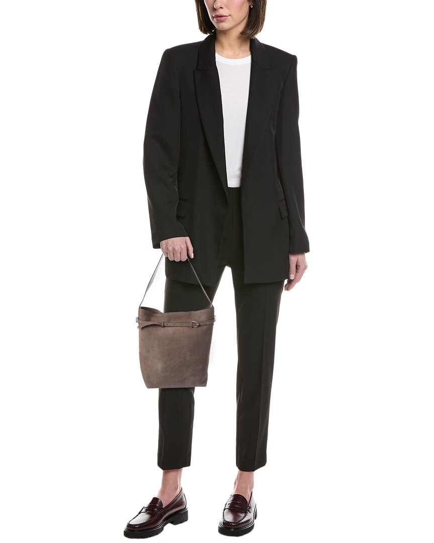Madewell Suede Belted Essentials Bucket Tote