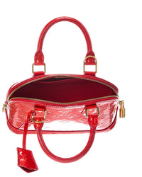 Louis Vuitton Red Vernis Alma Bb (Authentic Pre-Loved)