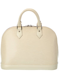 Louis Vuitton White Epi Alma Nm (Authentic Pre-Loved)