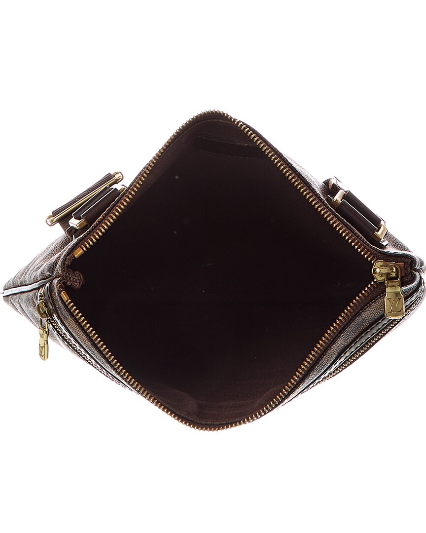 Louis Vuitton Brown Damier Ebene Bosphore Pochette (Authentic Pre-Loved)