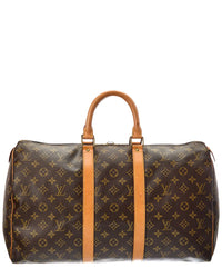 Louis Vuitton Brown Monogram Keepall (Authentic Pre-Loved)