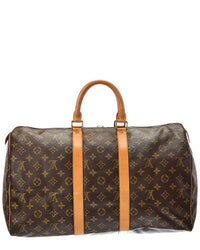 Louis Vuitton Brown Monogram Keepall (Authentic Pre-Loved)