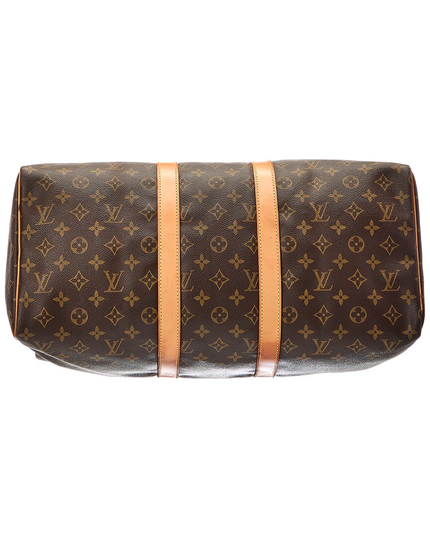 Louis Vuitton Brown Monogram Keepall (Authentic Pre-Loved)