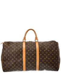 Louis Vuitton Brown Monogram Keepall (Authentic Pre-Loved)