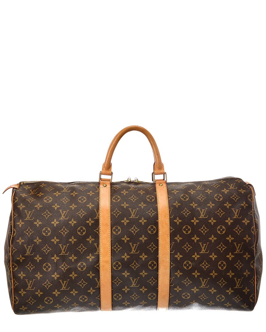 Louis Vuitton Brown Monogram Keepall (Authentic Pre-Loved)