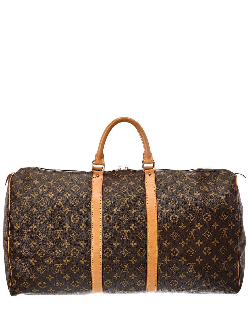 Louis Vuitton Brown Monogram Keepall (Authentic Pre-Loved)